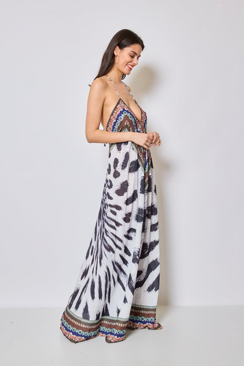 ROBE LONGUE DOS NU 5369