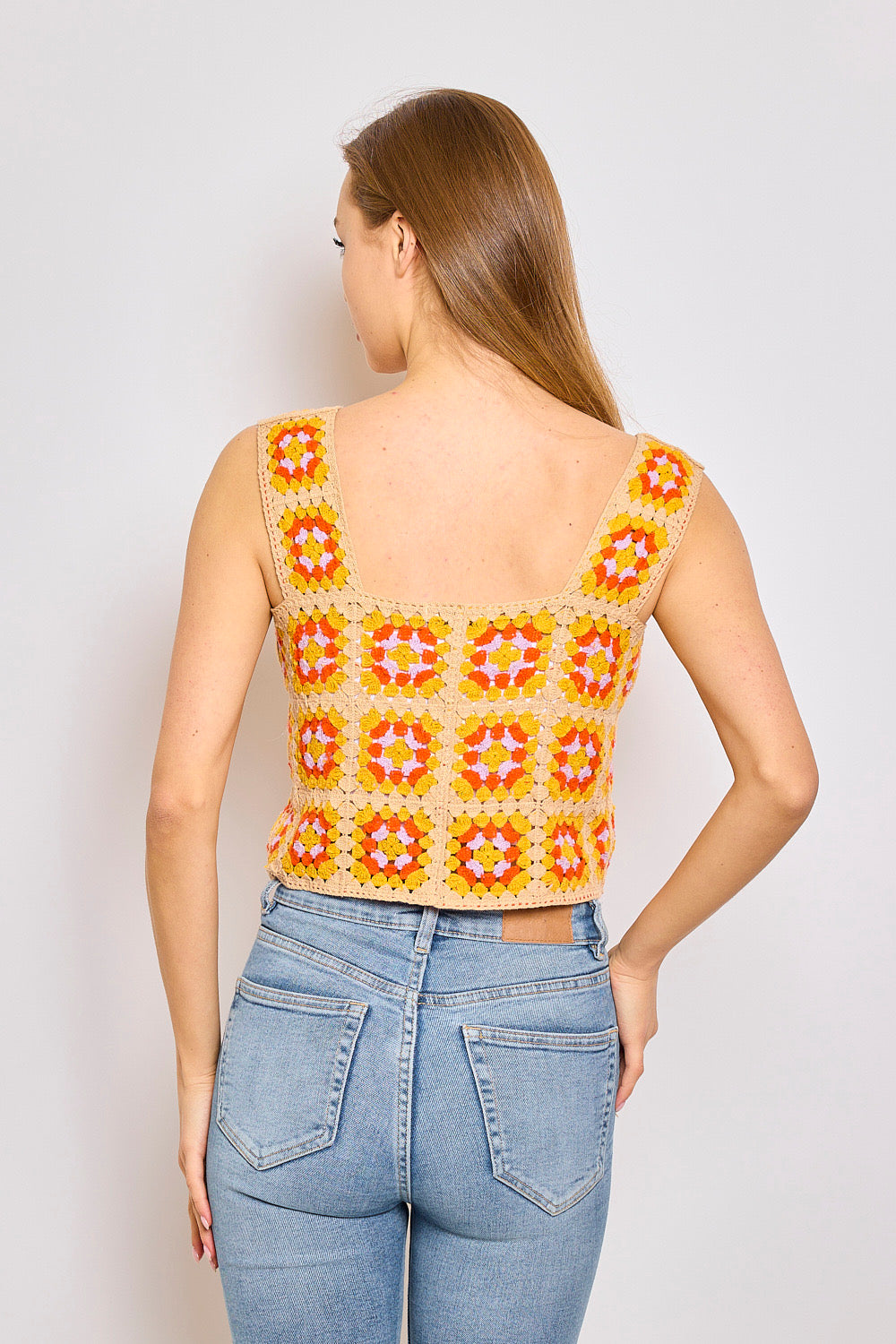 Top en crochet 378