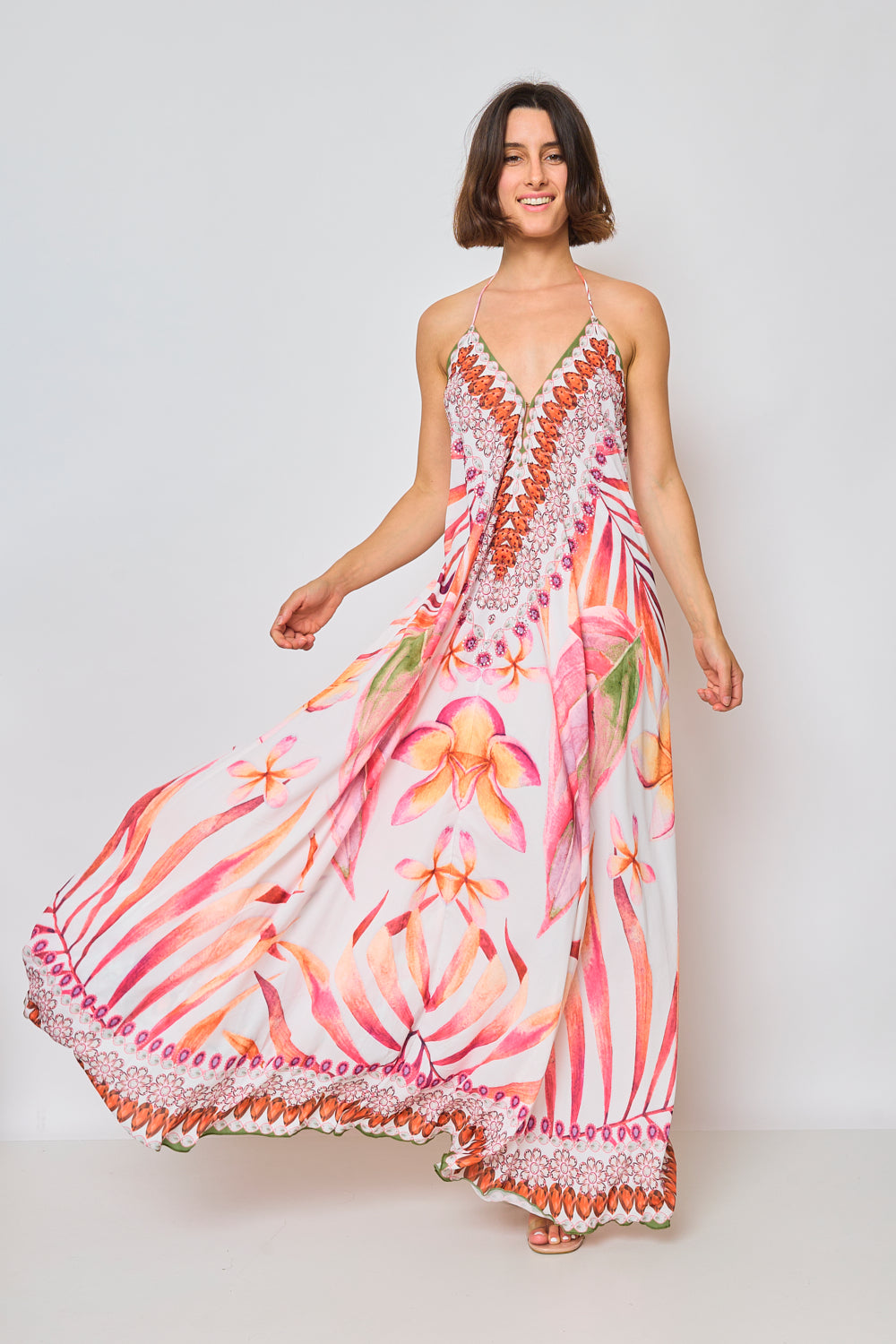 ROBE LONGUE DOS NU 5501