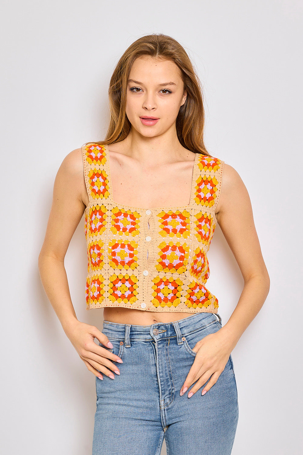 Top en crochet 378