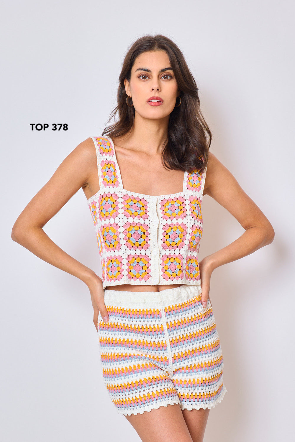 Top en crochet 378