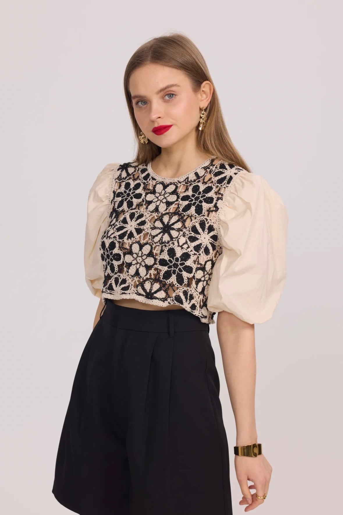 Top en crochet - 371