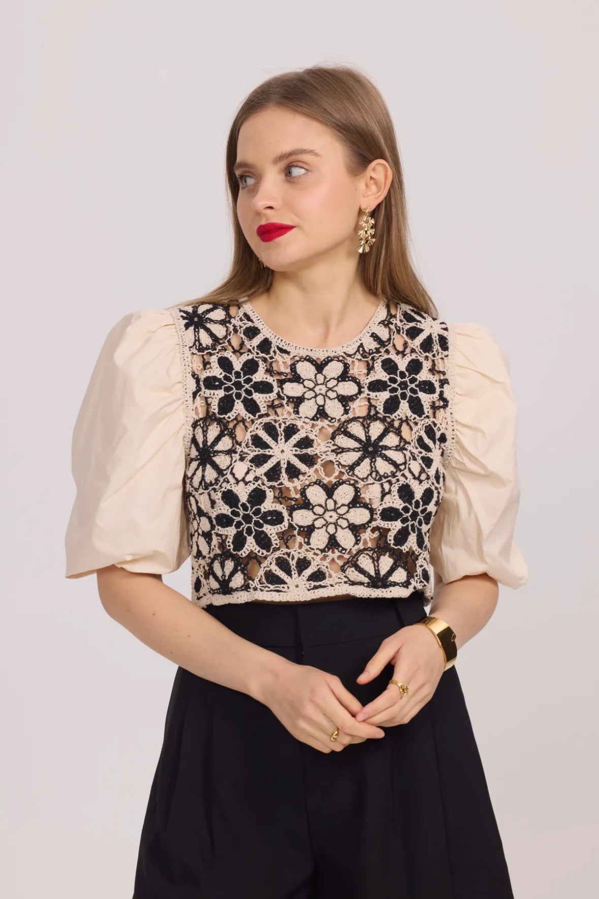 Top en crochet - 371