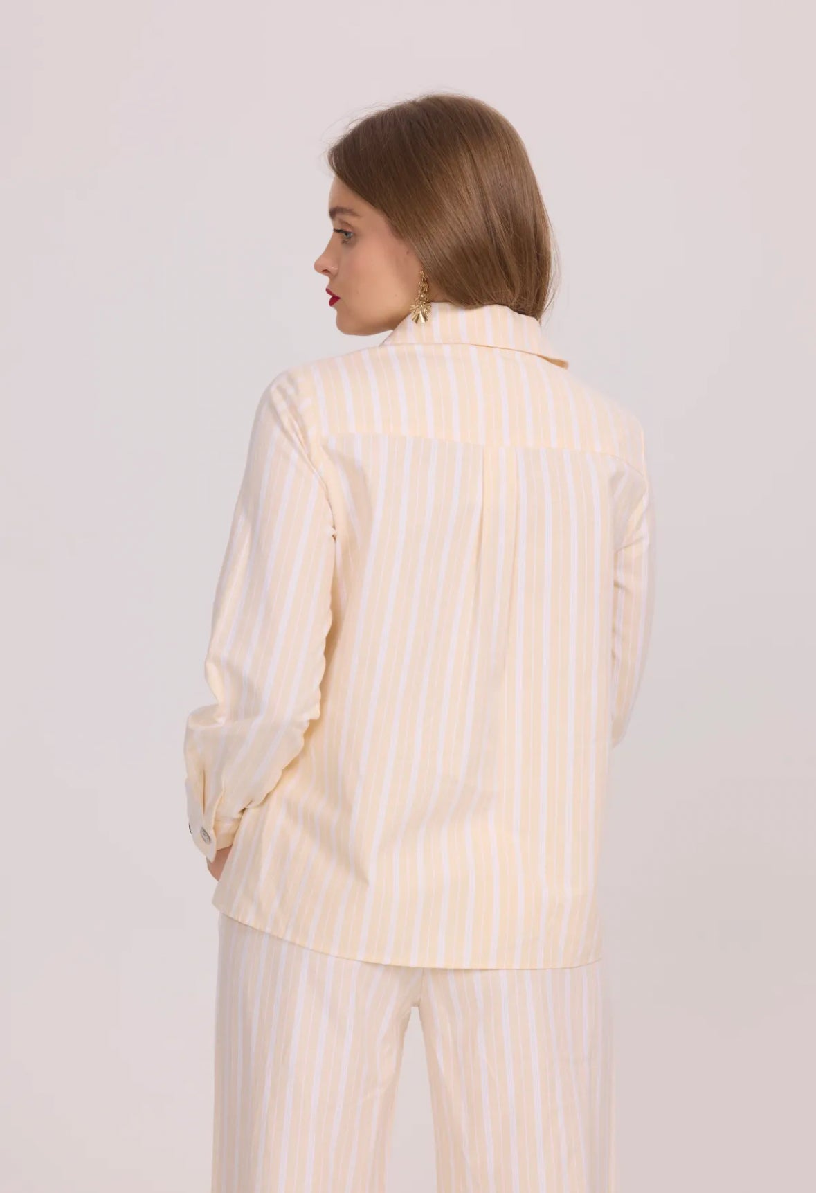 Chemise rayée en coton 3056