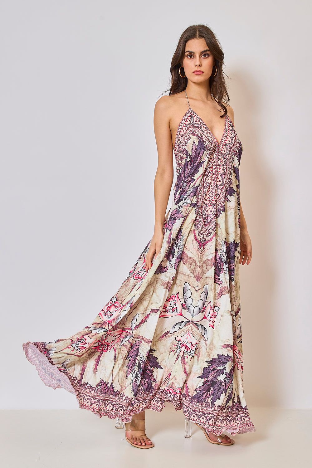 ROBE LONGUE DOS NU 5357