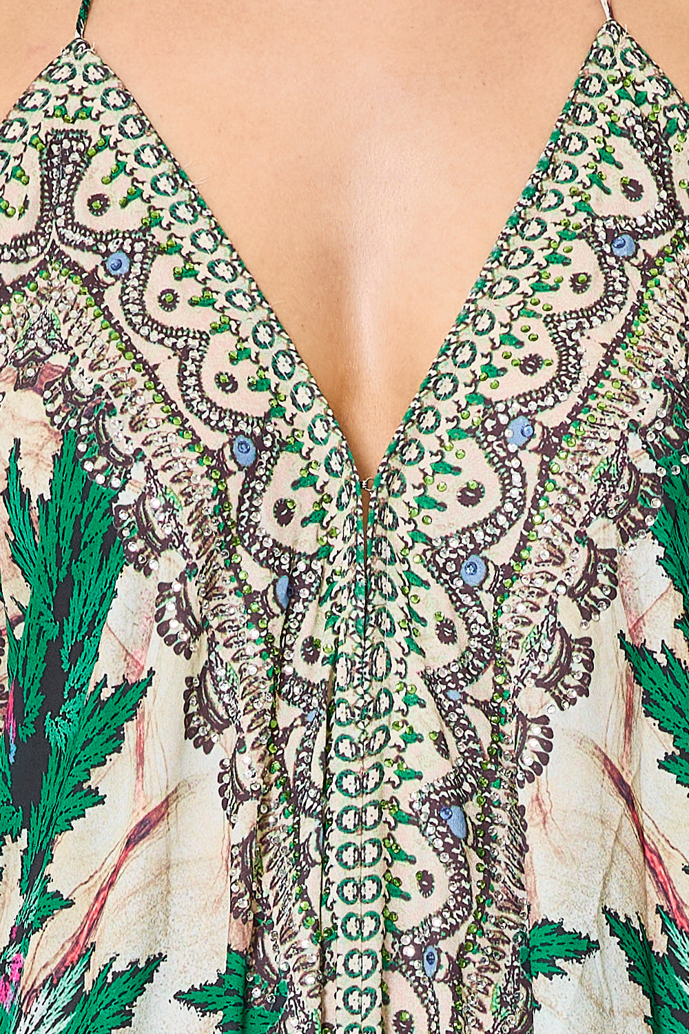 Long backless dress - 5357