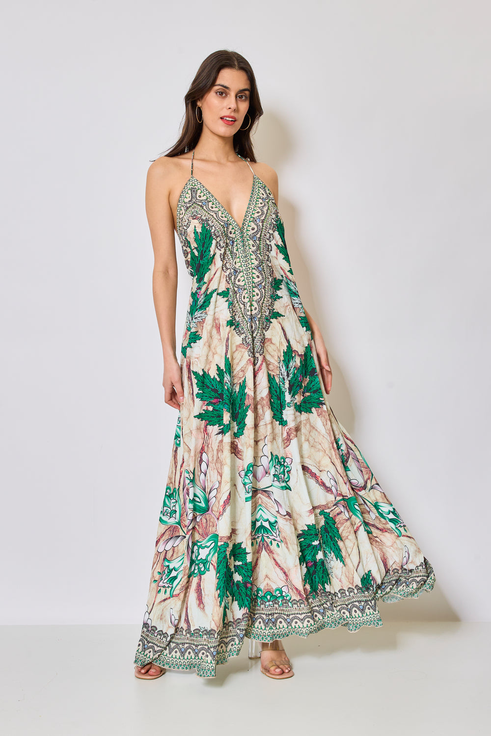 ROBE LONGUE DOS NU 5357