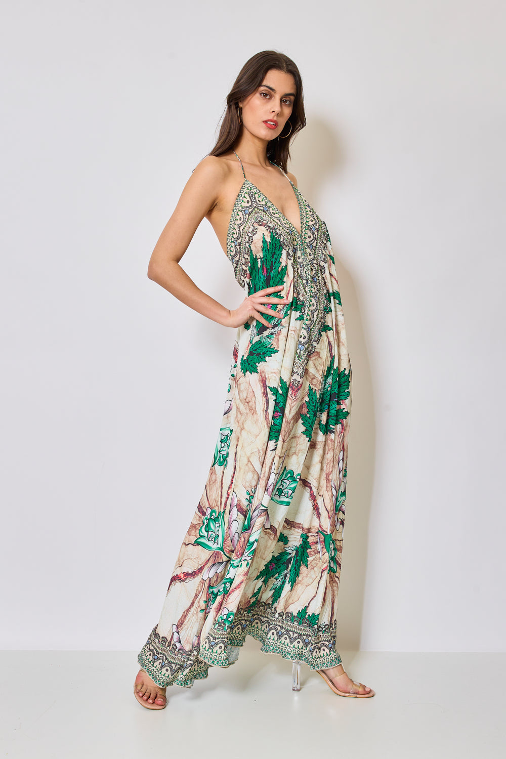 ROBE LONGUE DOS NU 5357