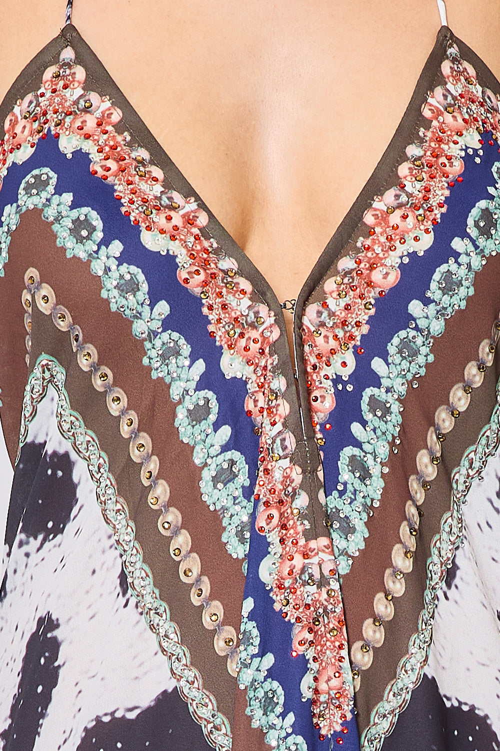 Long backless dress - 5369