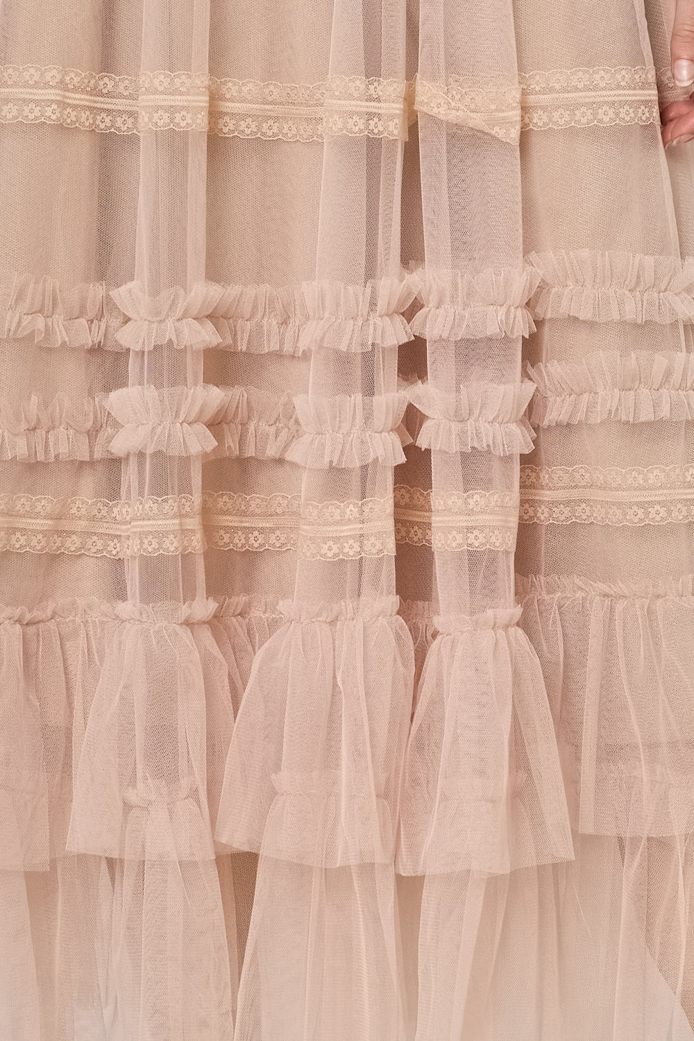 Jupe longue en tulle - FM611