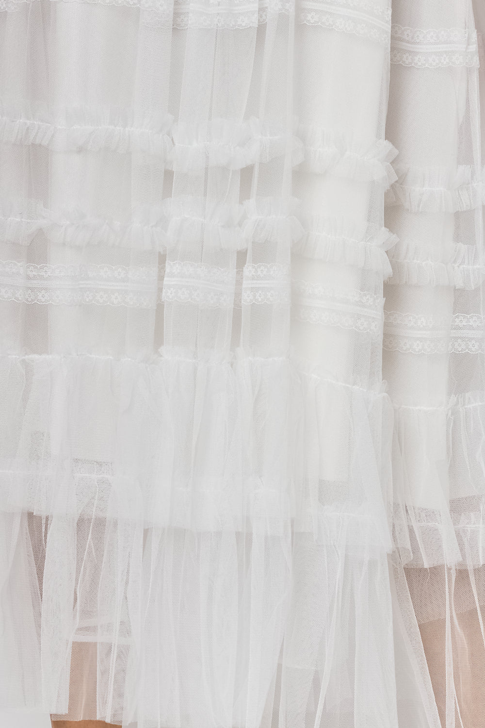 Jupe longue en tulle - FM611