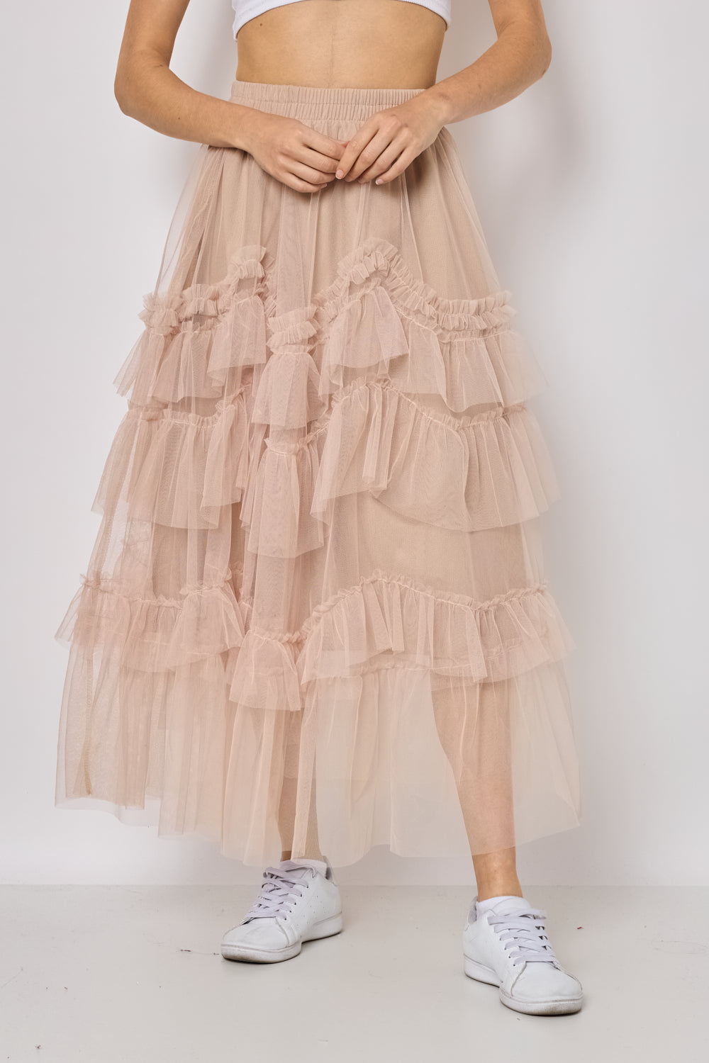 Jupe en tulle longue - FM612