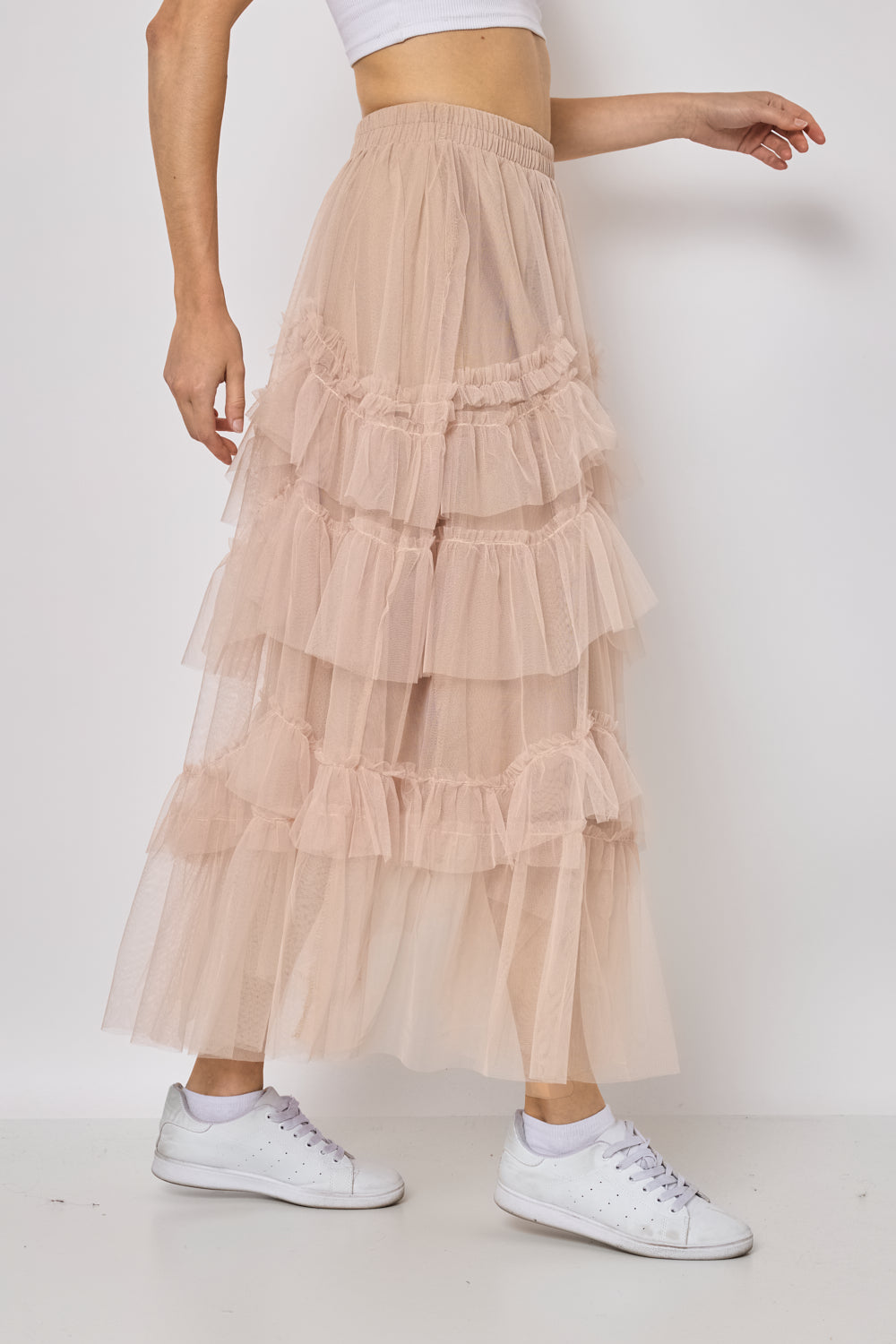Jupe en tulle longue - FM612
