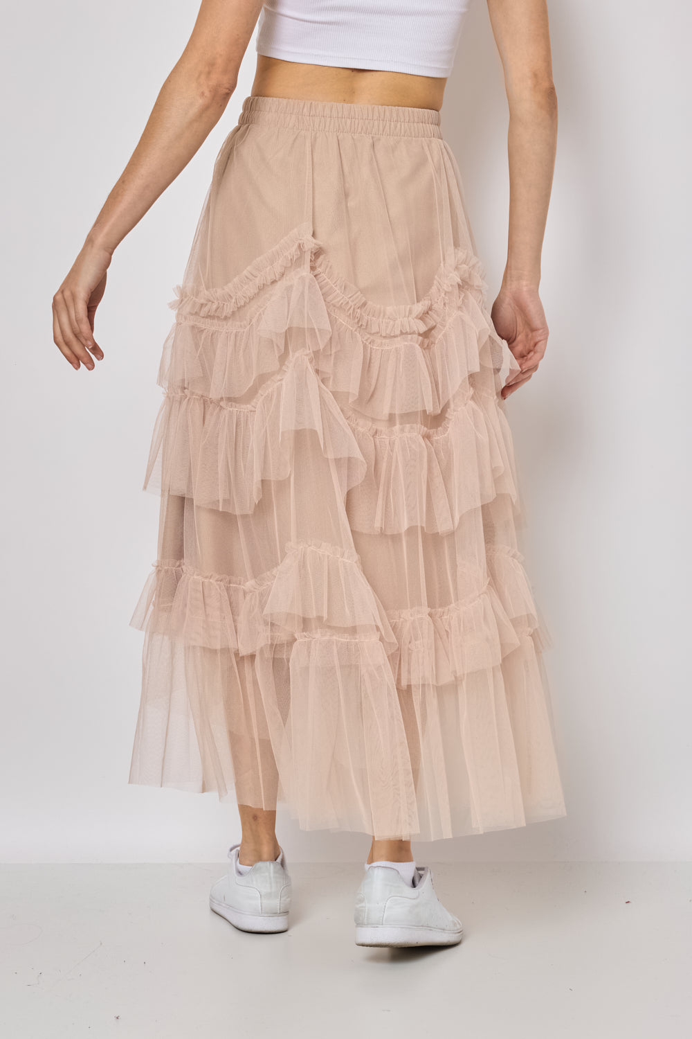 Jupe en tulle longue - FM612