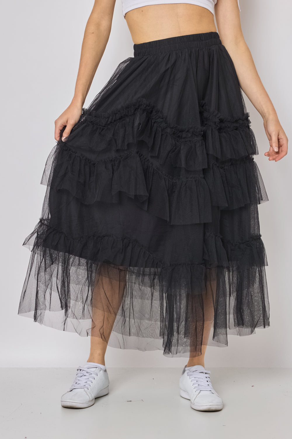 Jupe en tulle longue - FM612