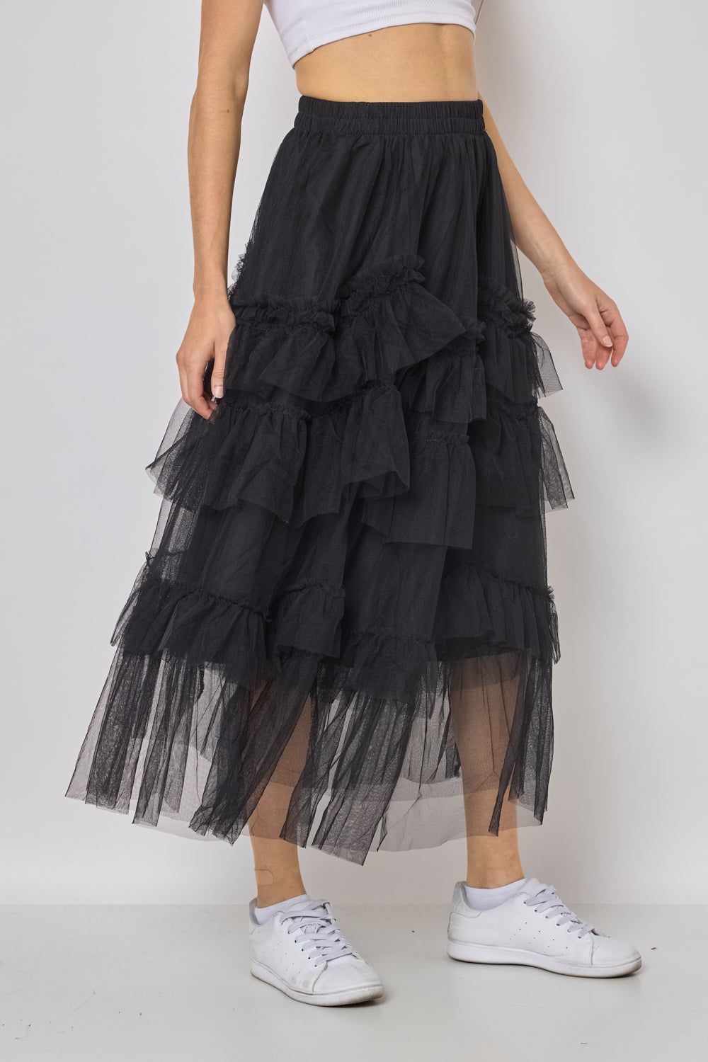 Jupe en tulle longue - FM612
