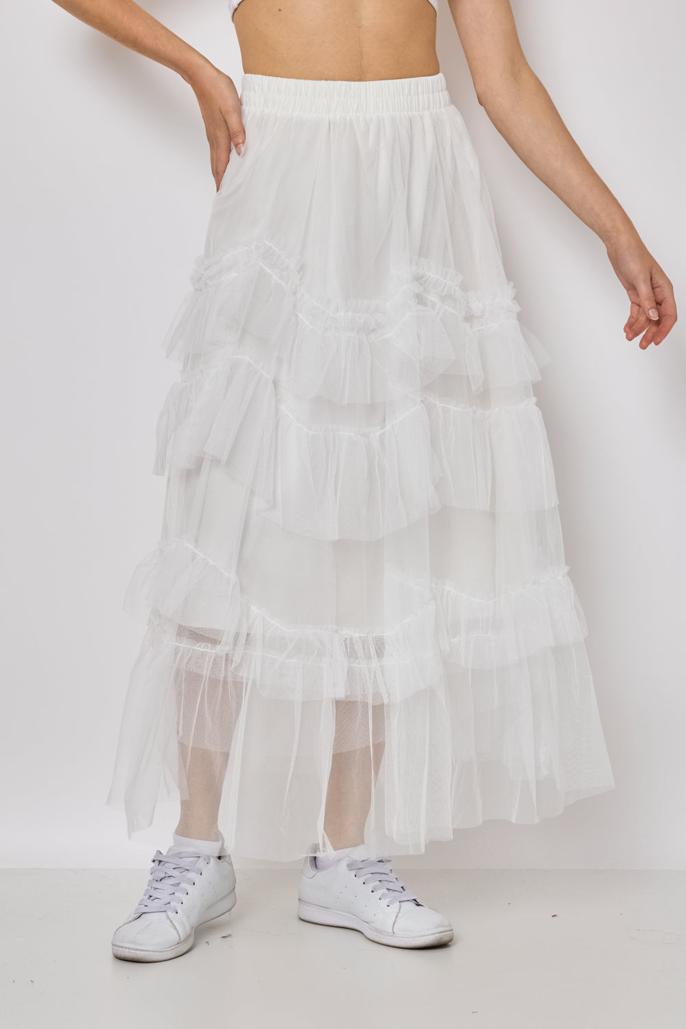 Jupe en tulle longue - FM612