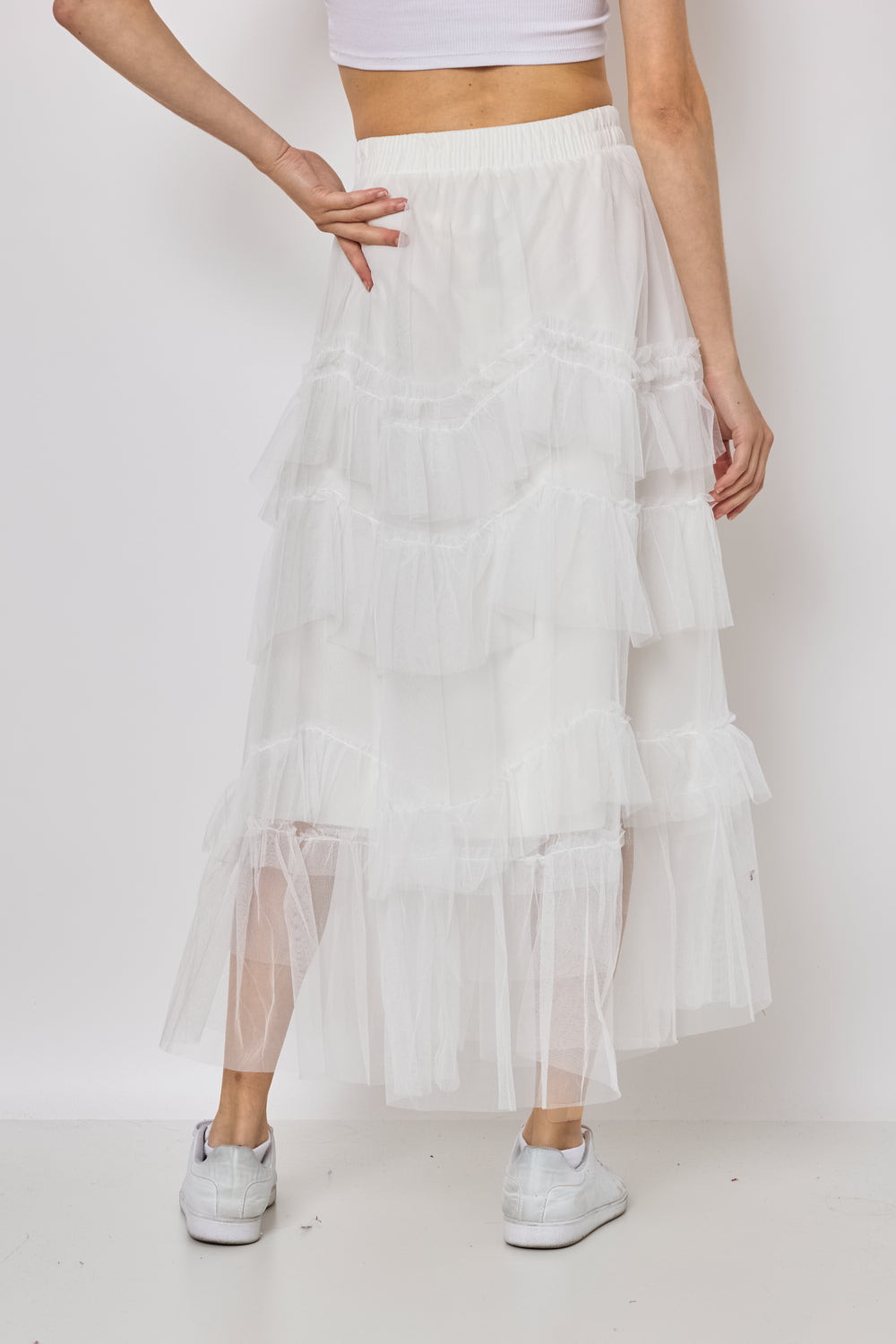 Jupe en tulle longue - FM612