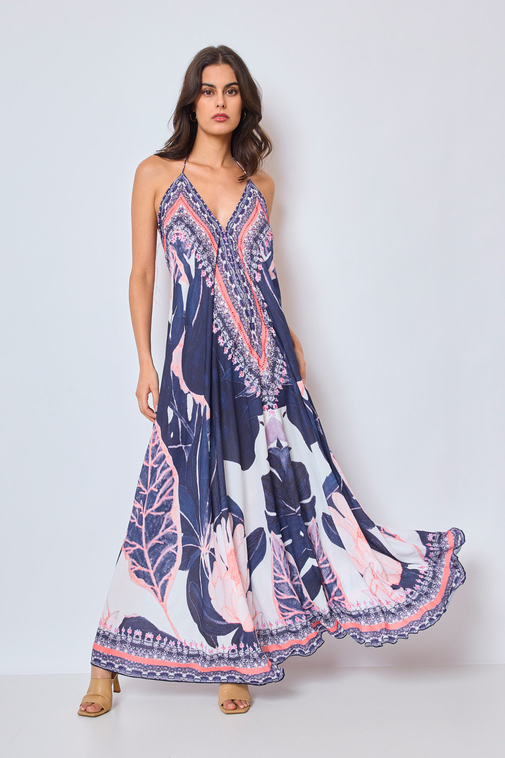 ROBE LONGUE DOS NU - 5382