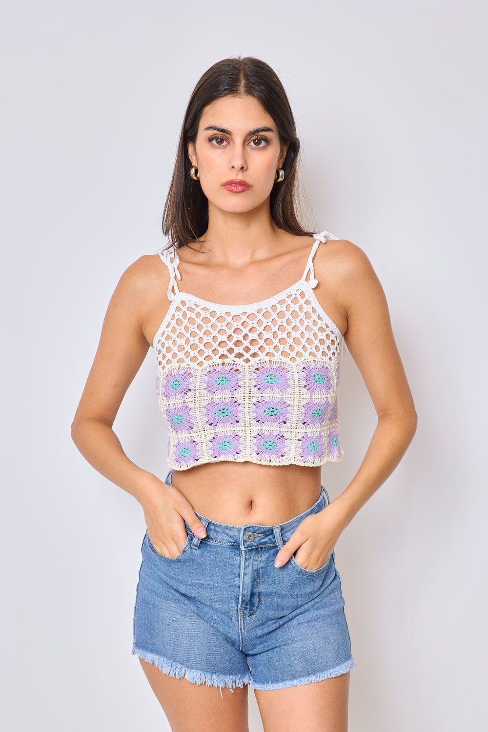 TOP EN CROCHET - 231