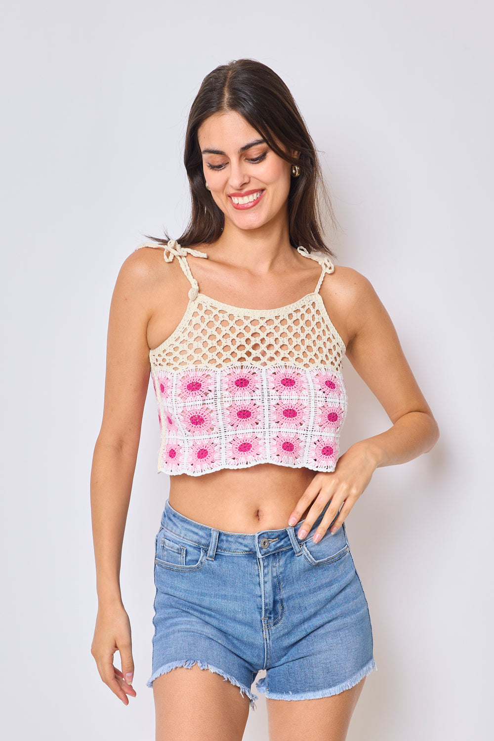 TOP EN CROCHET - 231