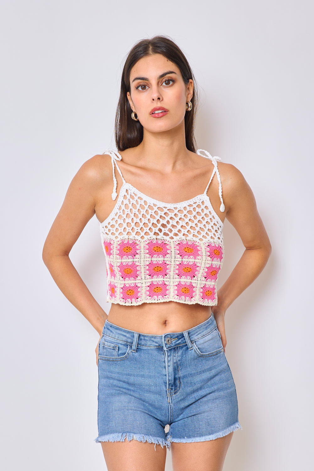 TOP EN CROCHET - 231