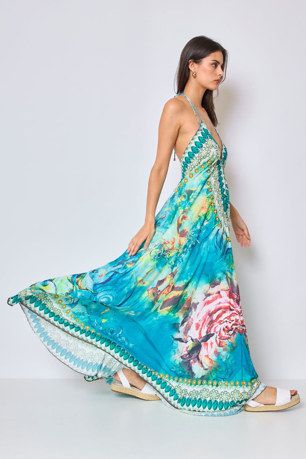 ROBE LONGUE DOS NU - 5391