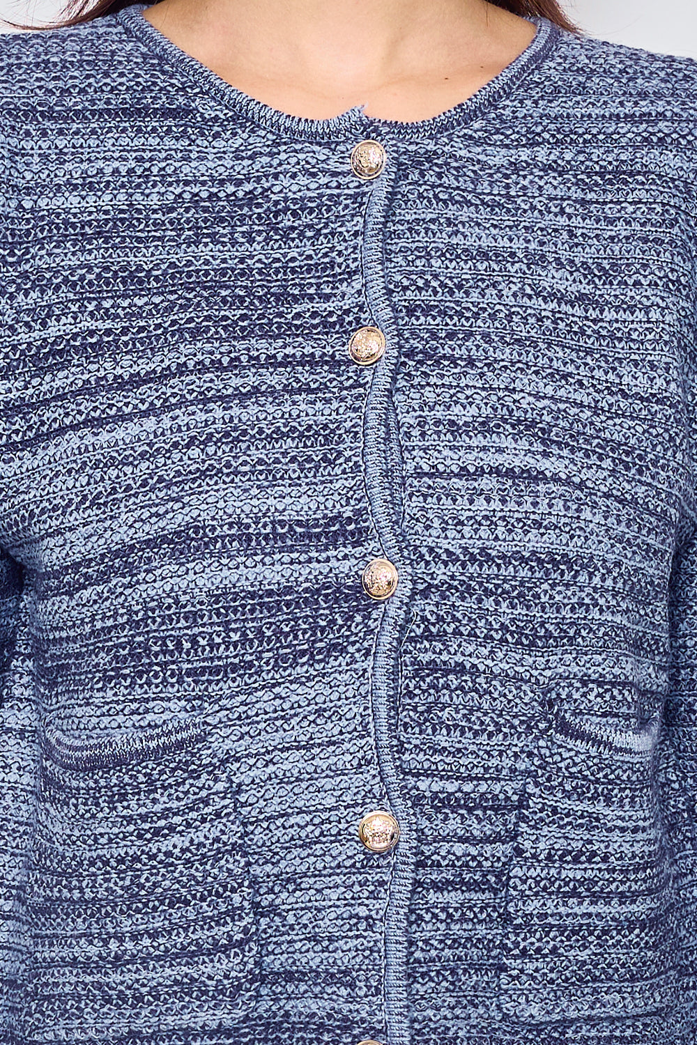 Cardigan boutonnée en maille F2362