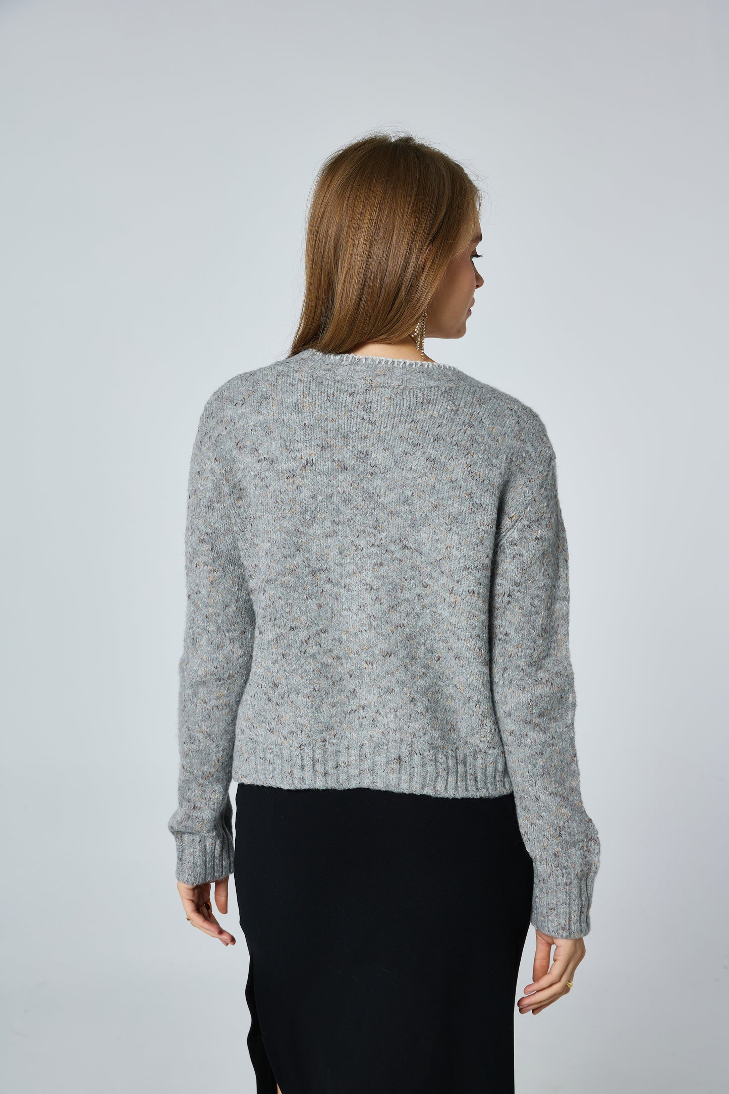 Cardigan avec bordures contrastantes - 5380