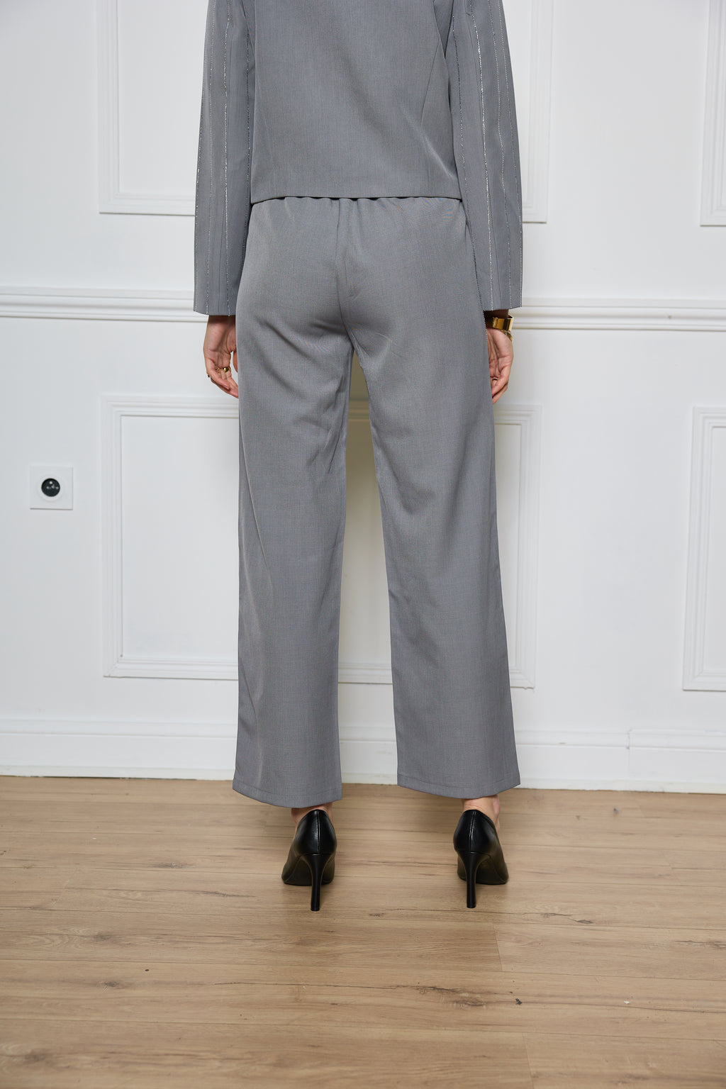 Pantalon à rayures scintillantes - 2494