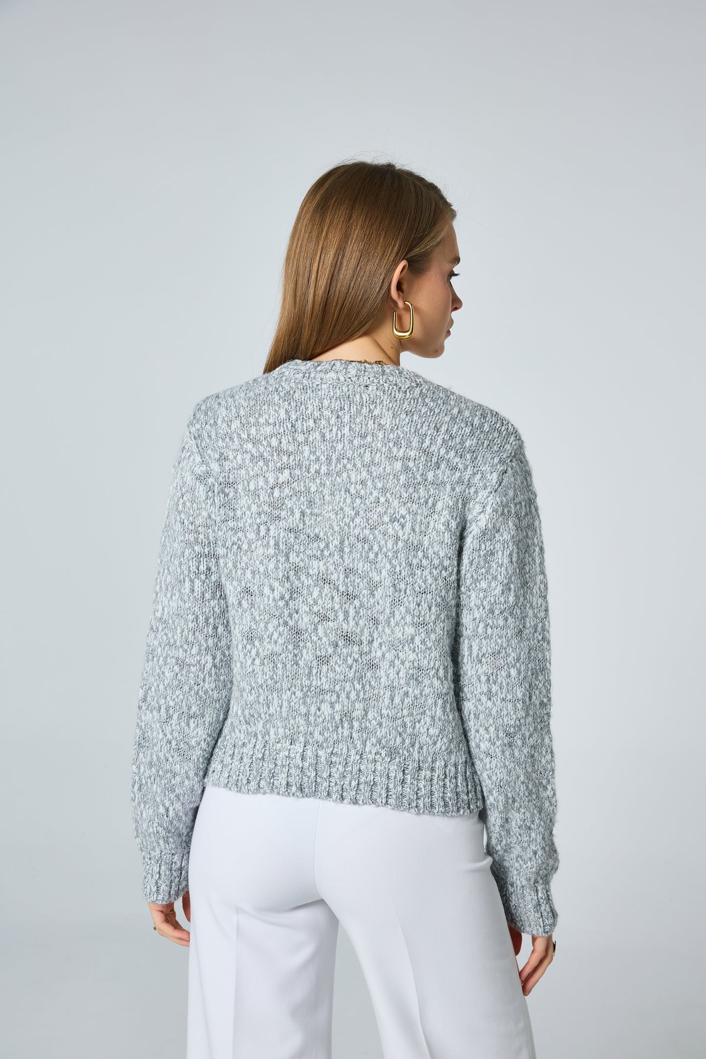 Pull en maille à paillettes - 2655