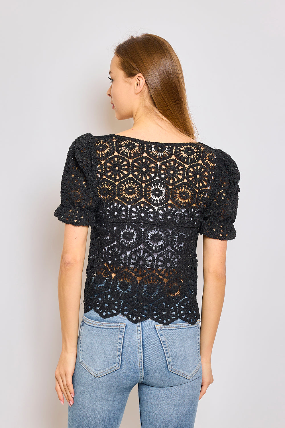 Top en crochet FM370