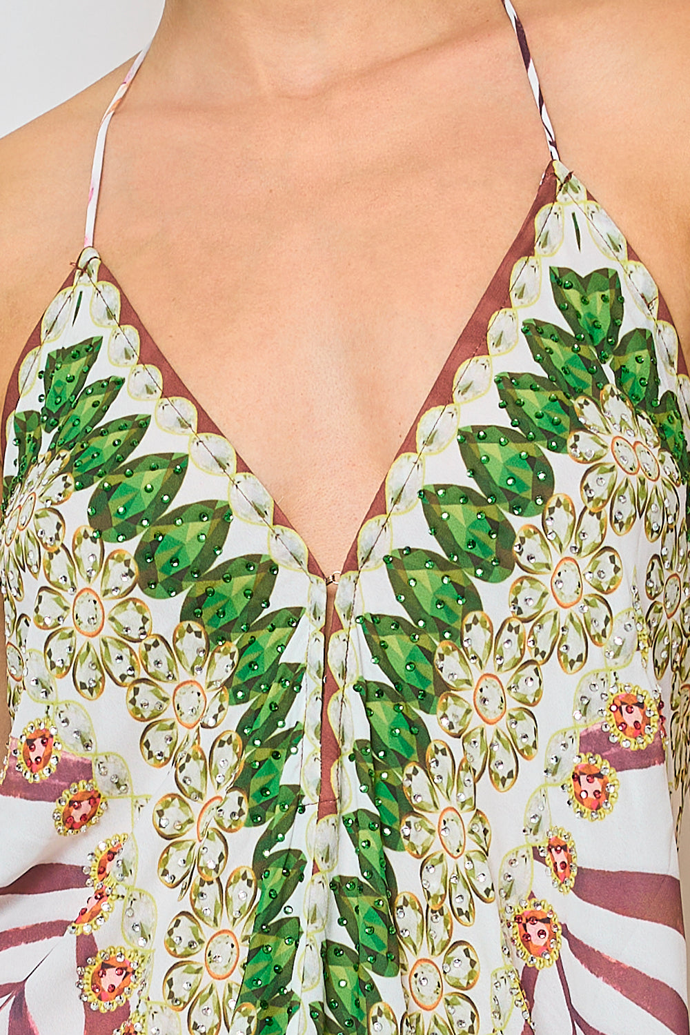 Long backless dress - 5501