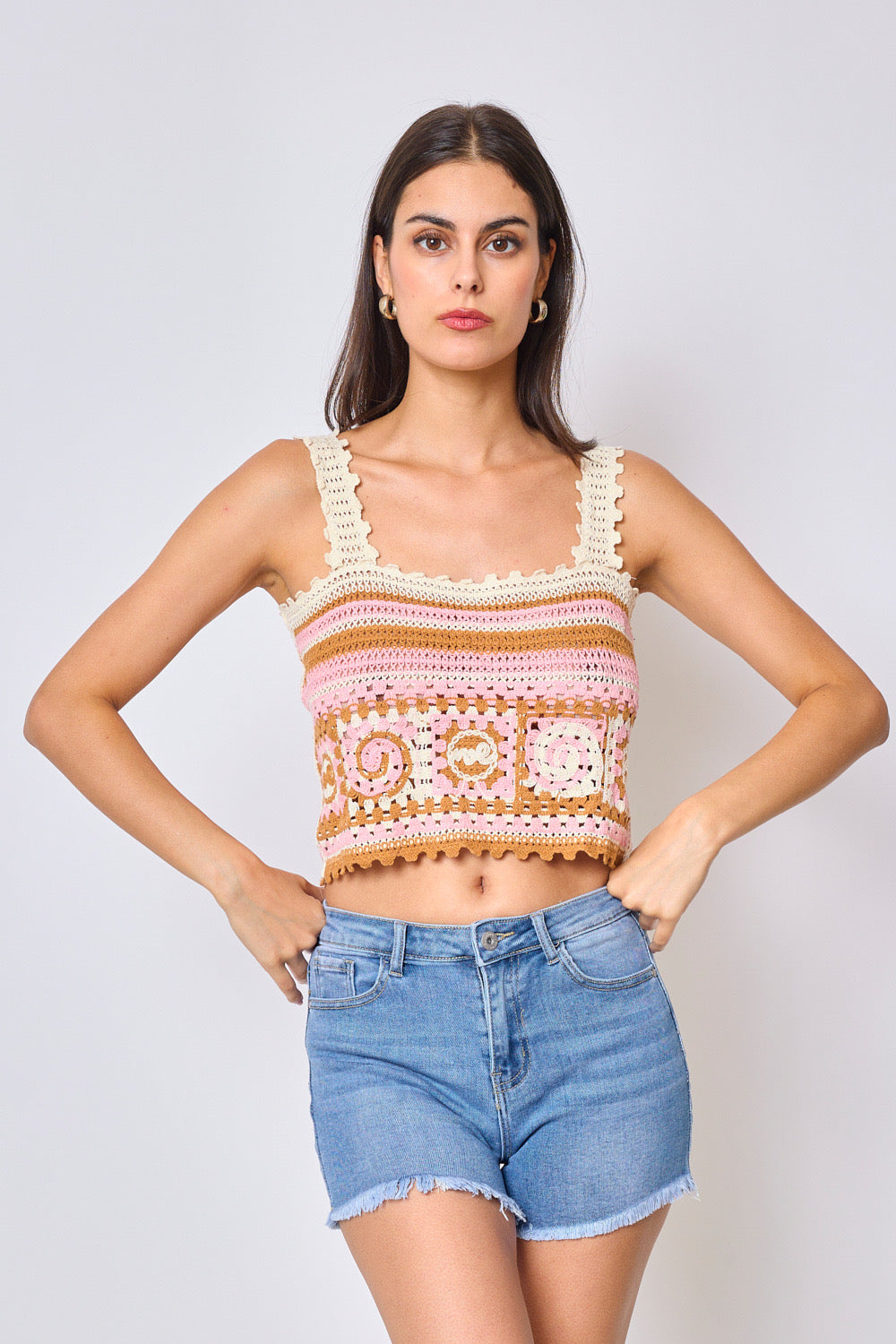 Top en crochet 235