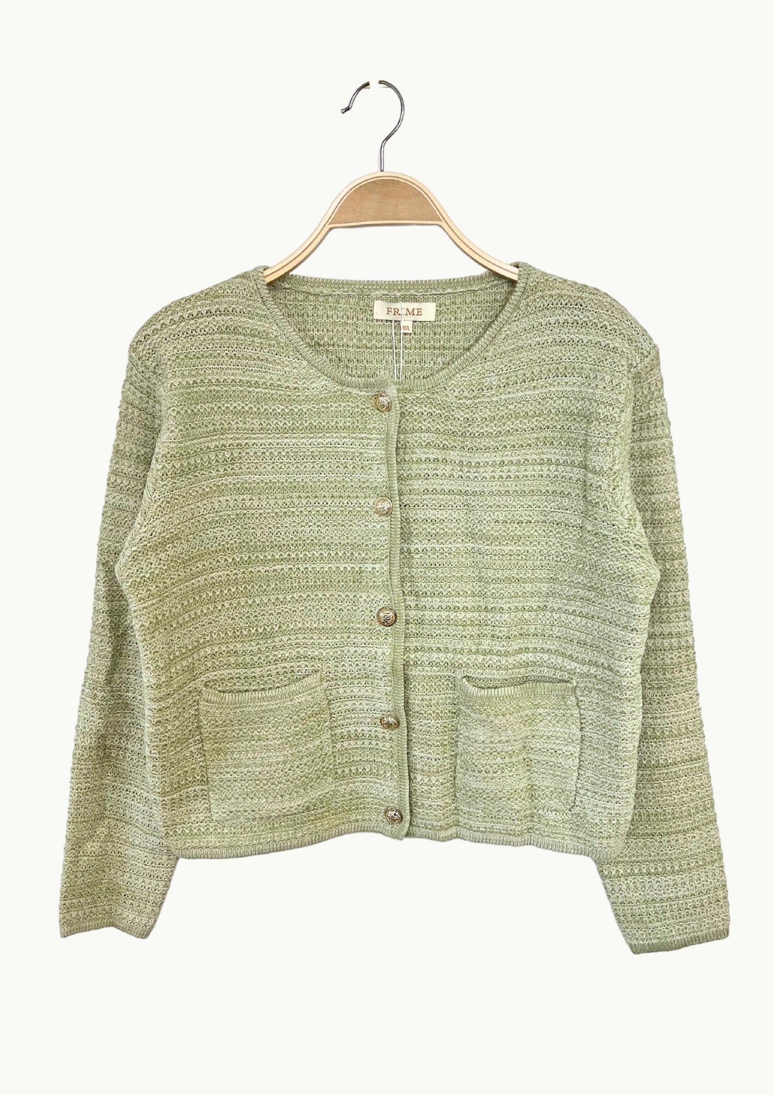 Cardigan boutonnée en maille F2362