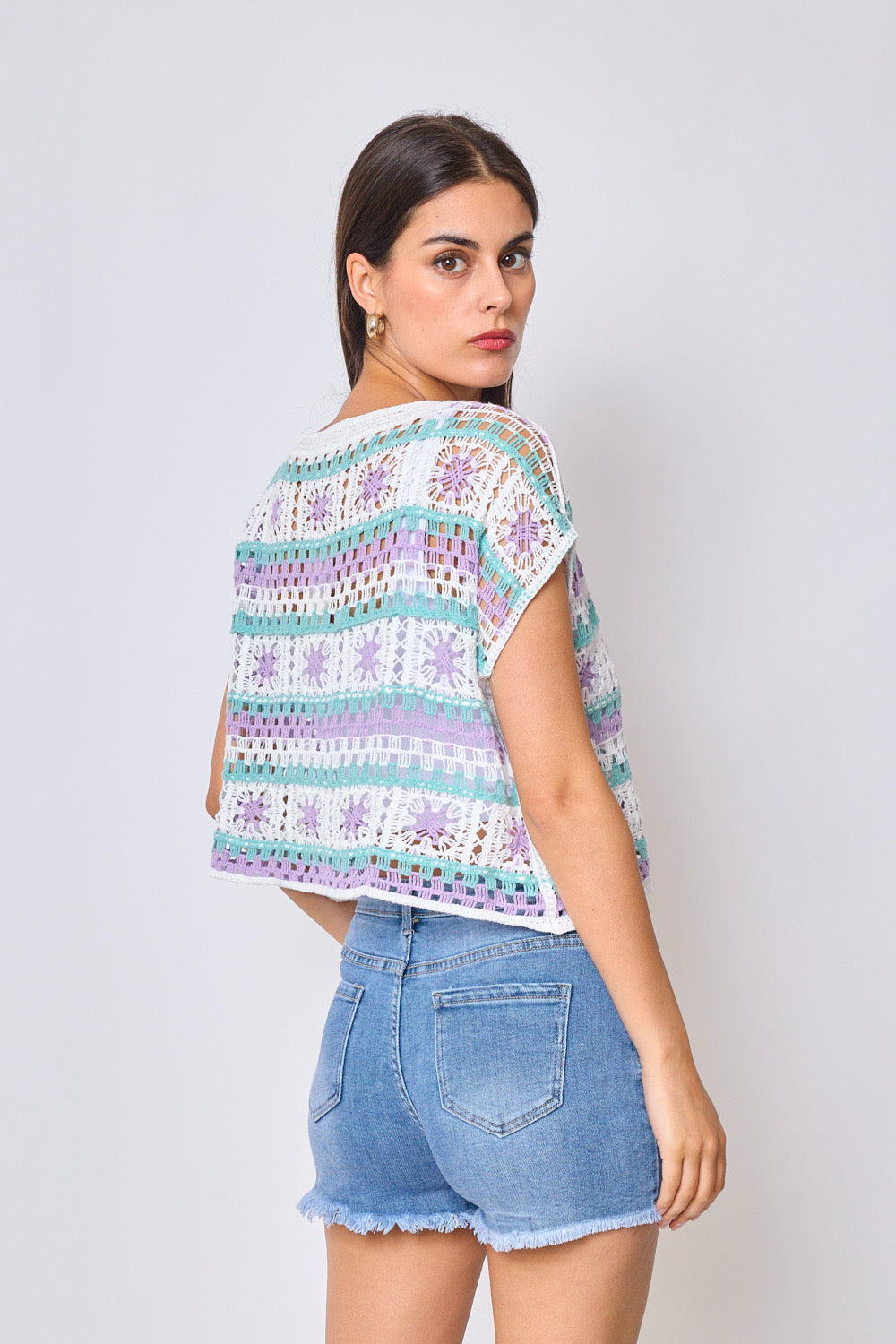 Top en crochet 233