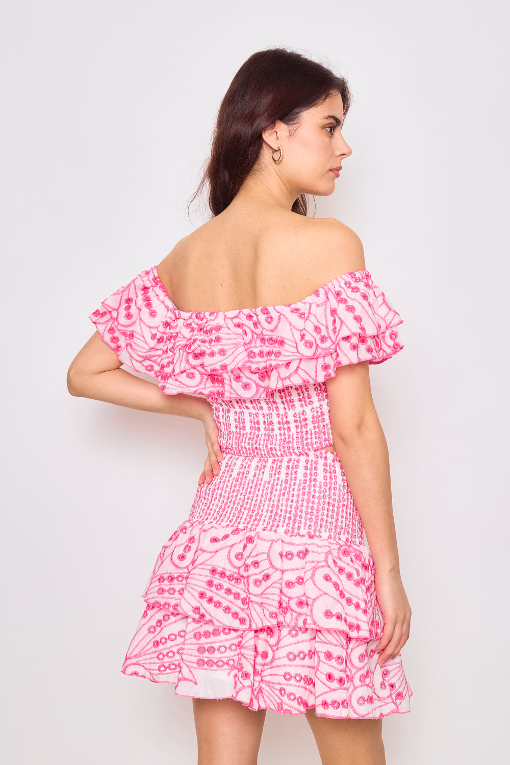 Embroidered Crop Top - 3052