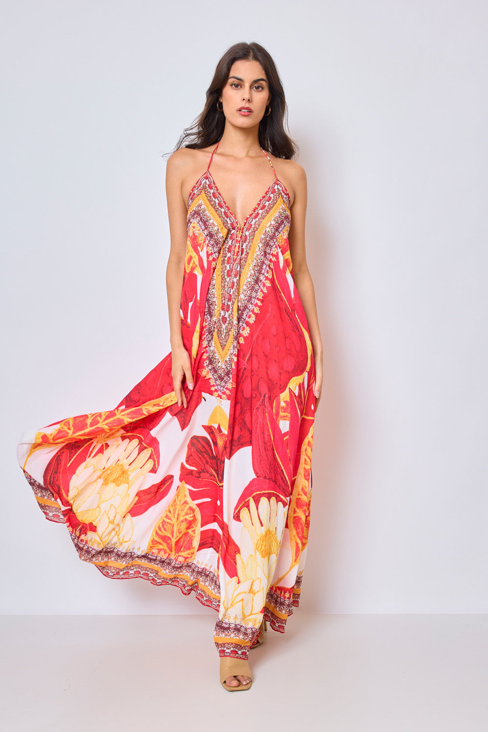ROBE LONGUE DOS NU - 5382
