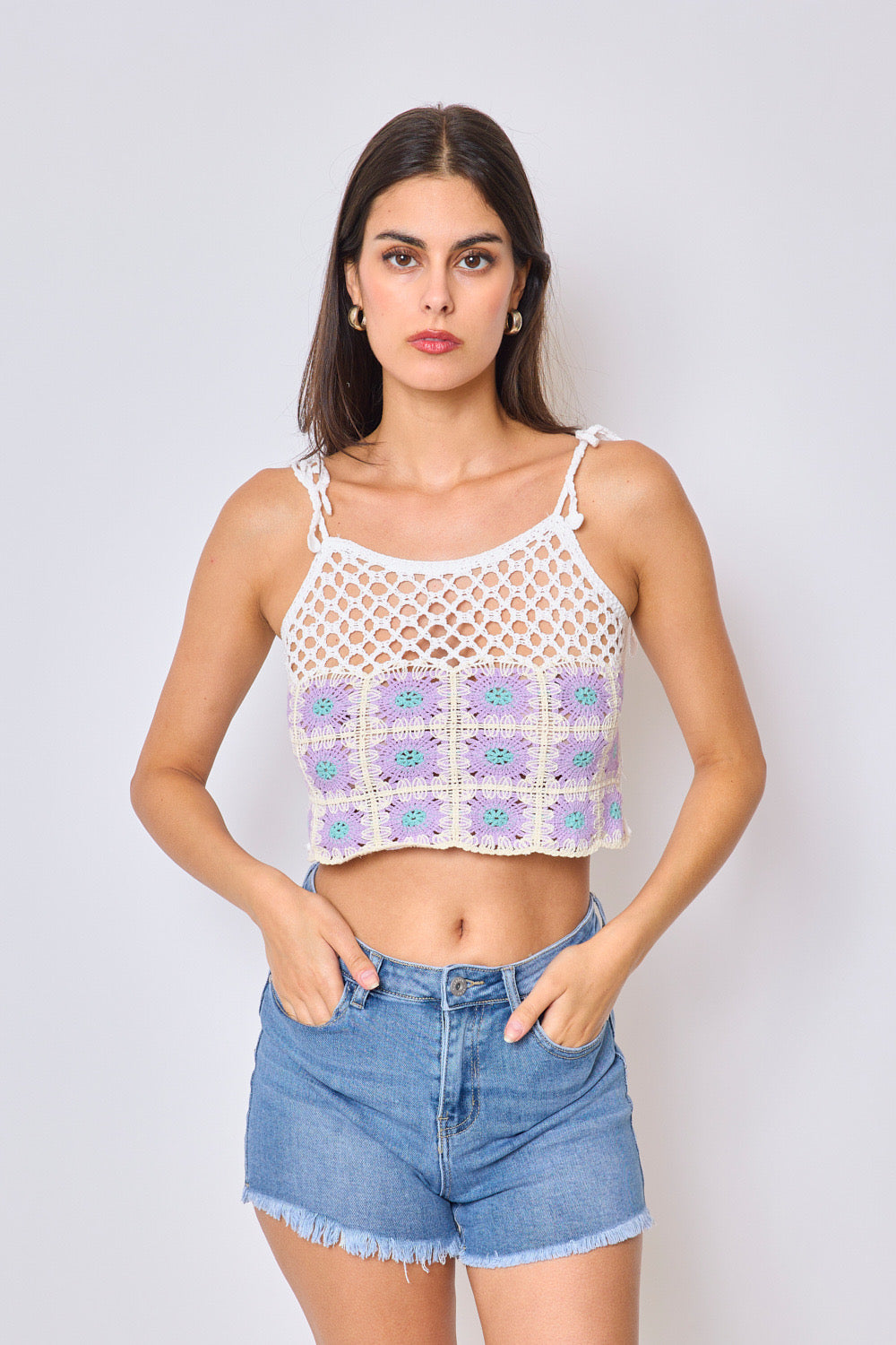 Top en crochet 231