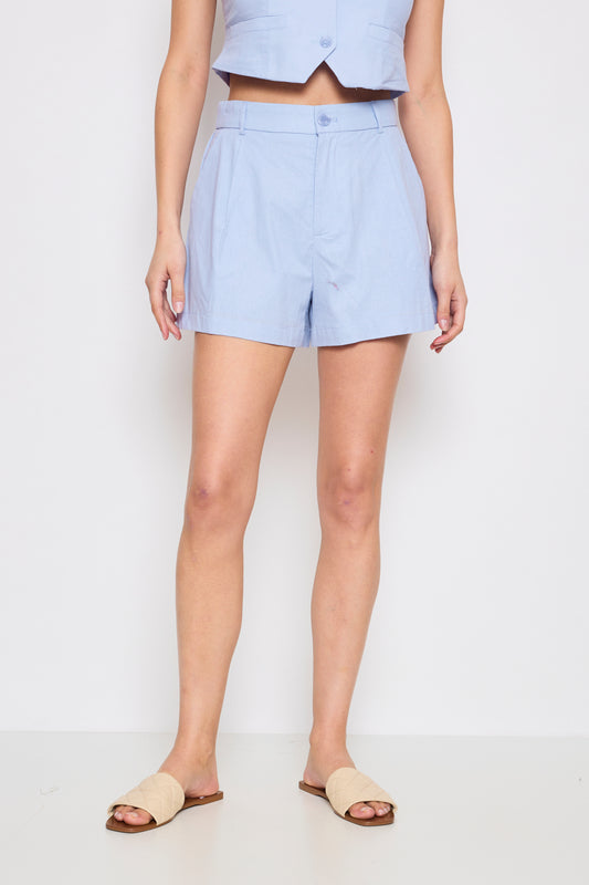 Short en coton avec poches - 3084