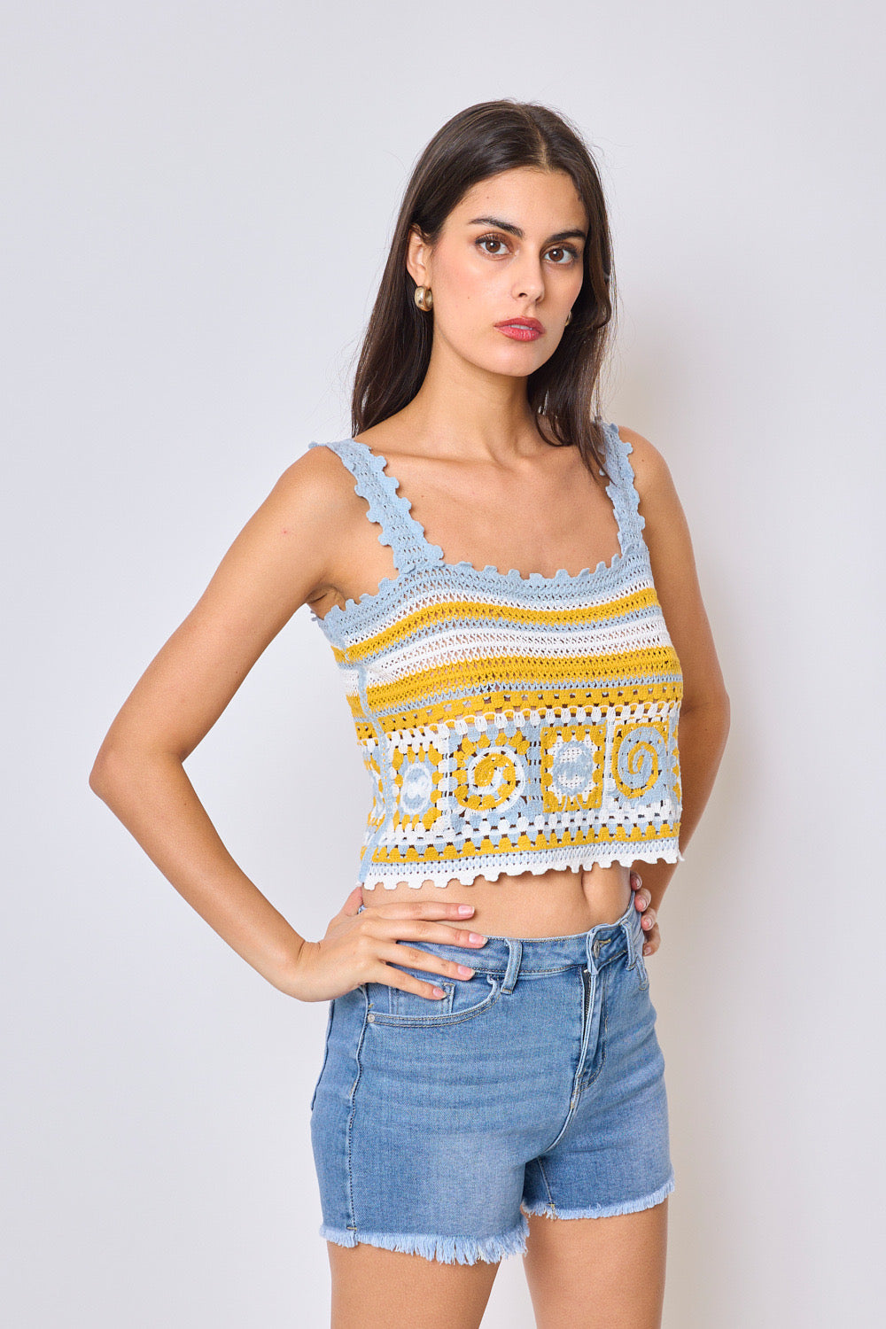 Top en crochet 235