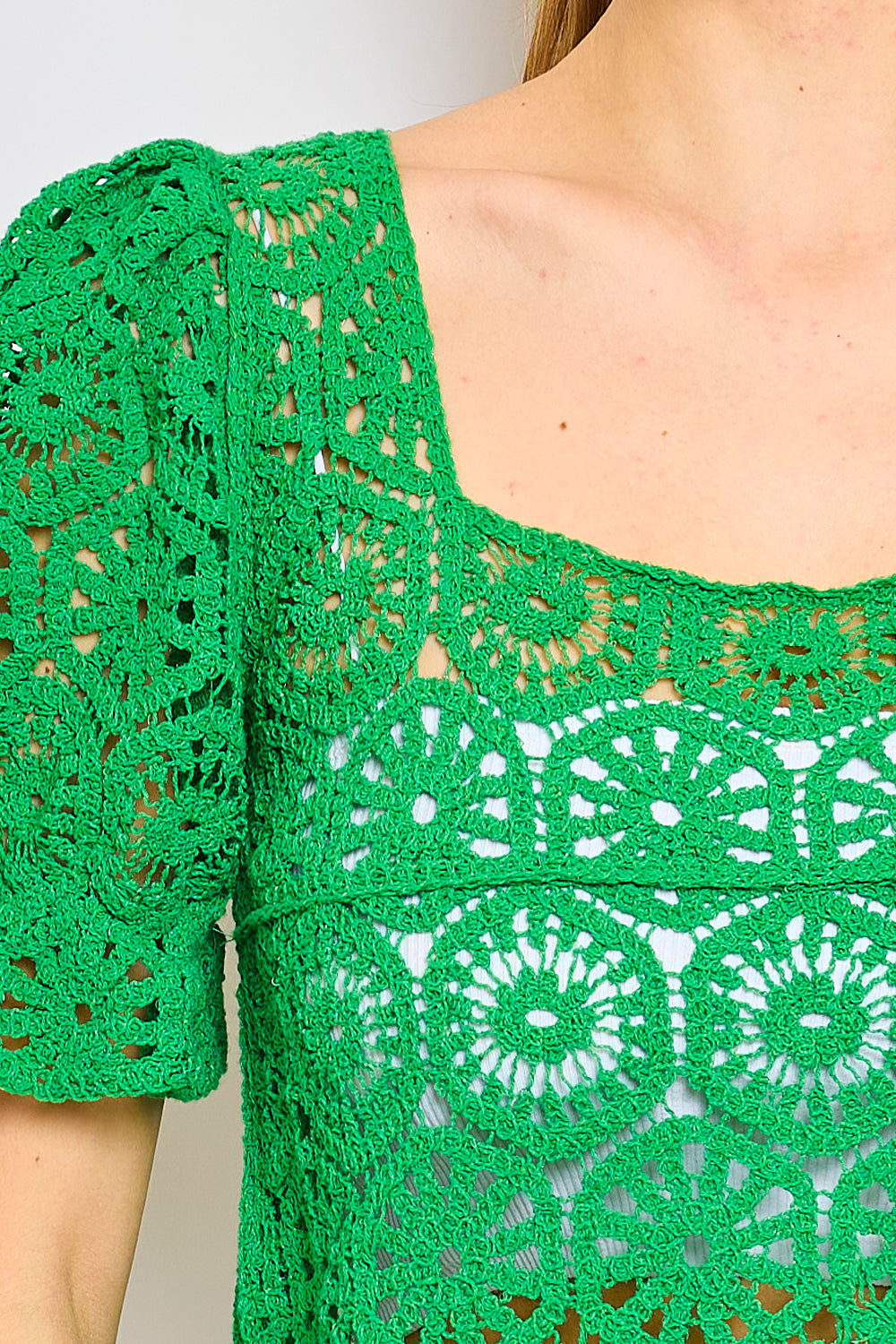 Top en crochet FM370
