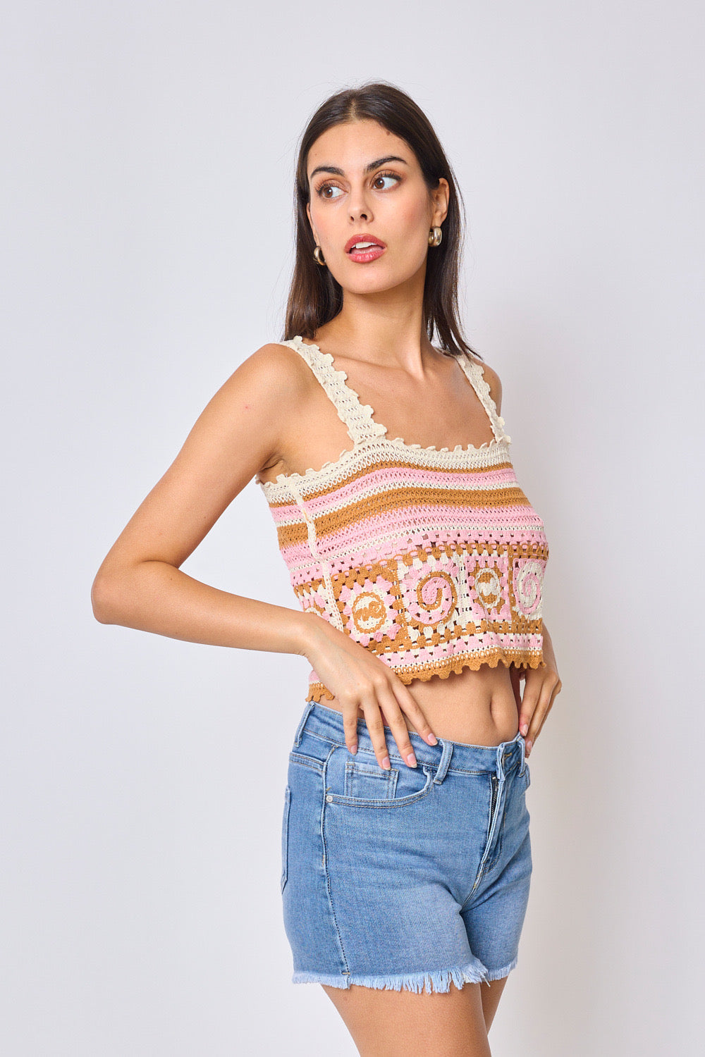 Top en crochet 235