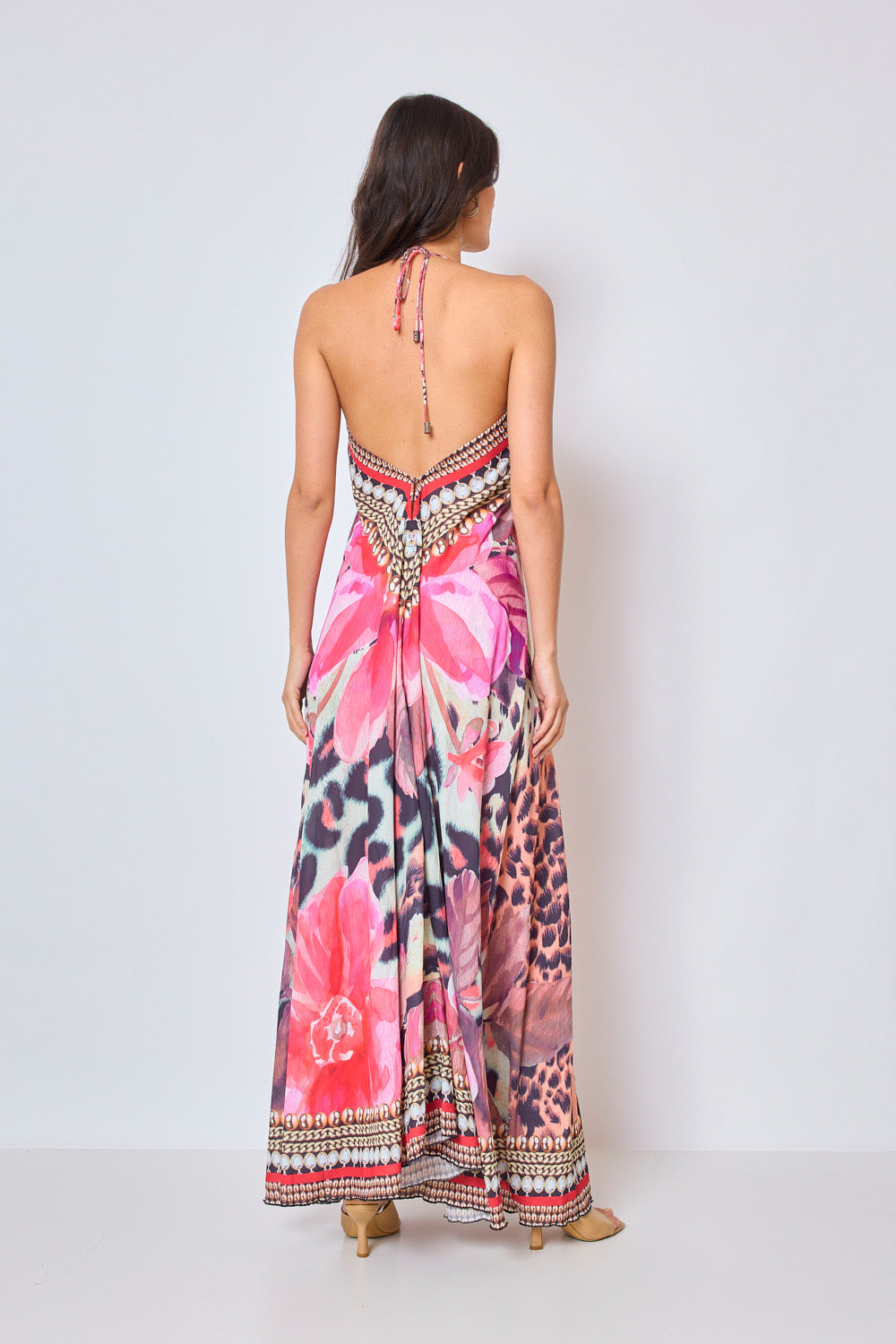Robe longue dos nu - 5390