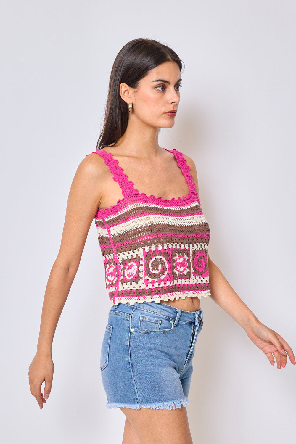 Top en crochet 235