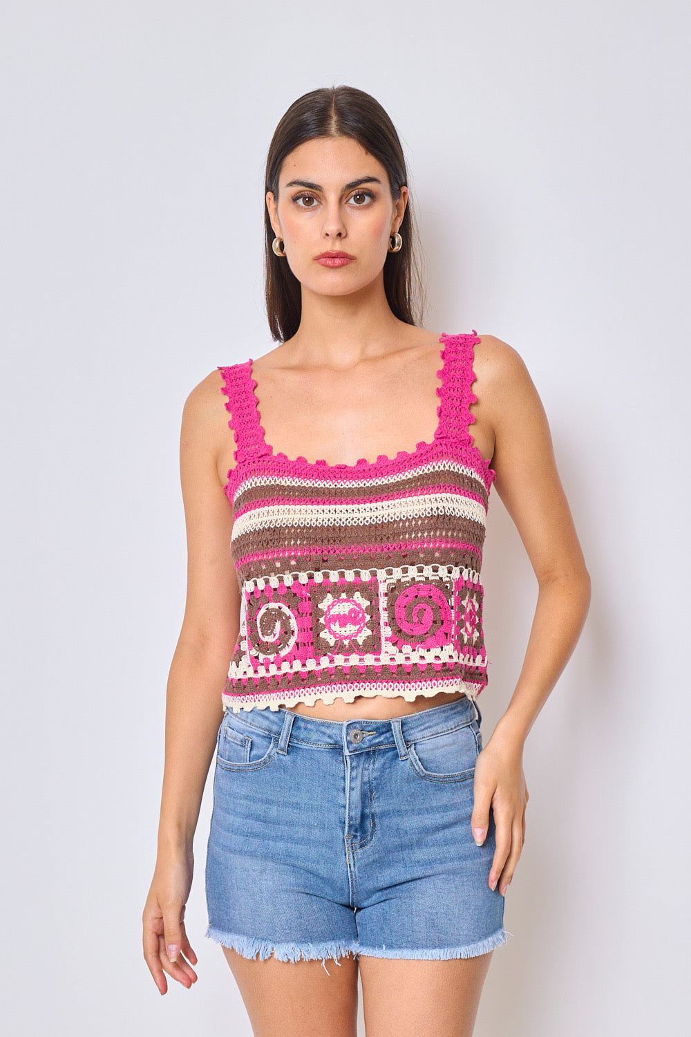 Top en crochet 235