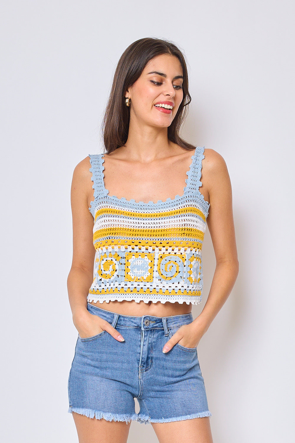 Top en crochet 235