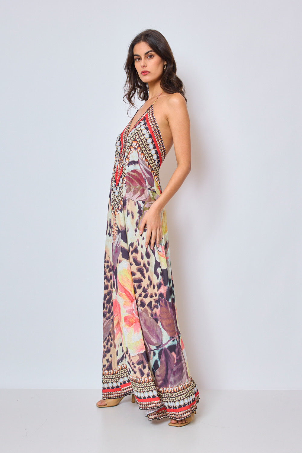 Robe longue dos nu - 5390