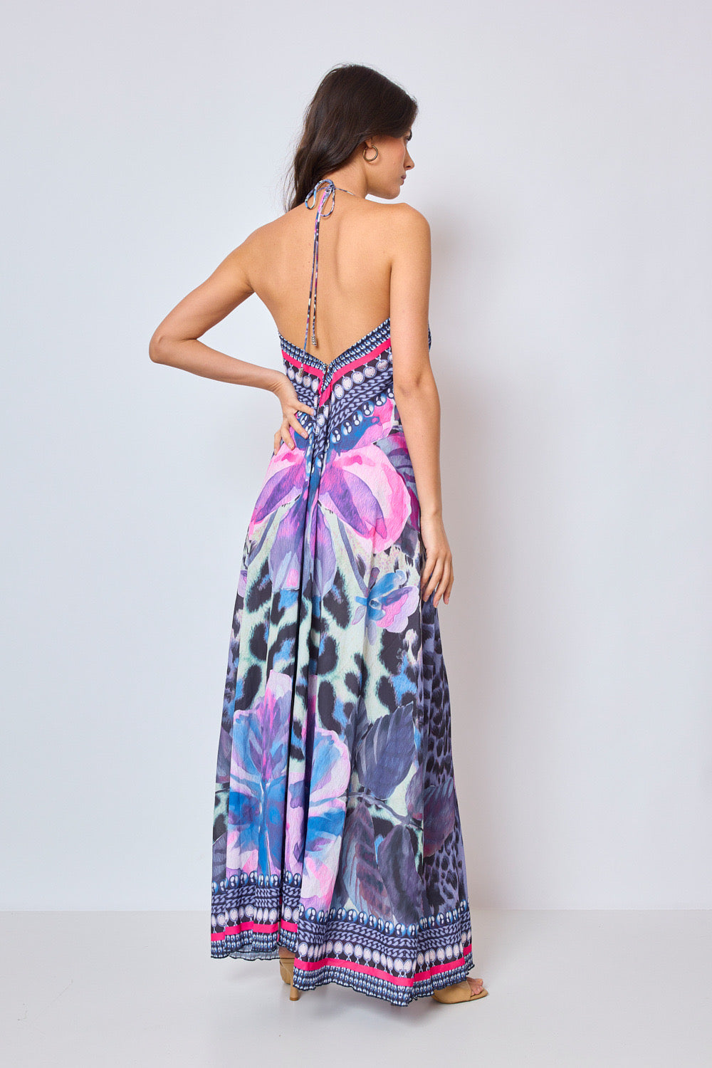 Robe longue dos nu - 5390