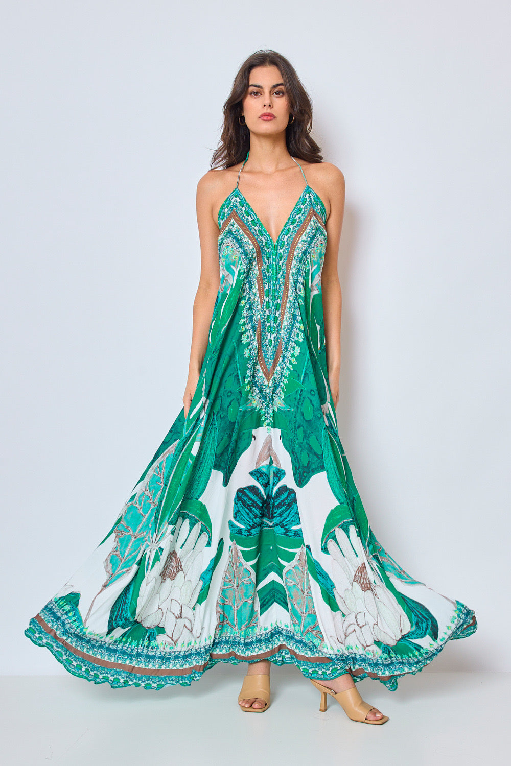 ROBE LONGUE DOS NU - 5382